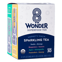 Load image into Gallery viewer, Organic Sparkling Tea Variety Pack